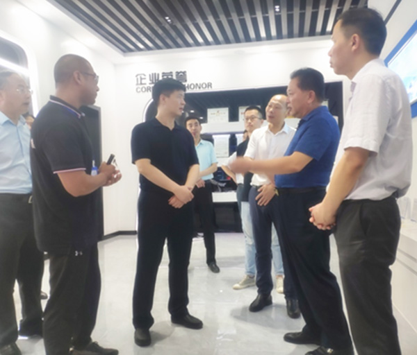 市委副書記、市長匡健一行蒞臨公司視察調(diào)研