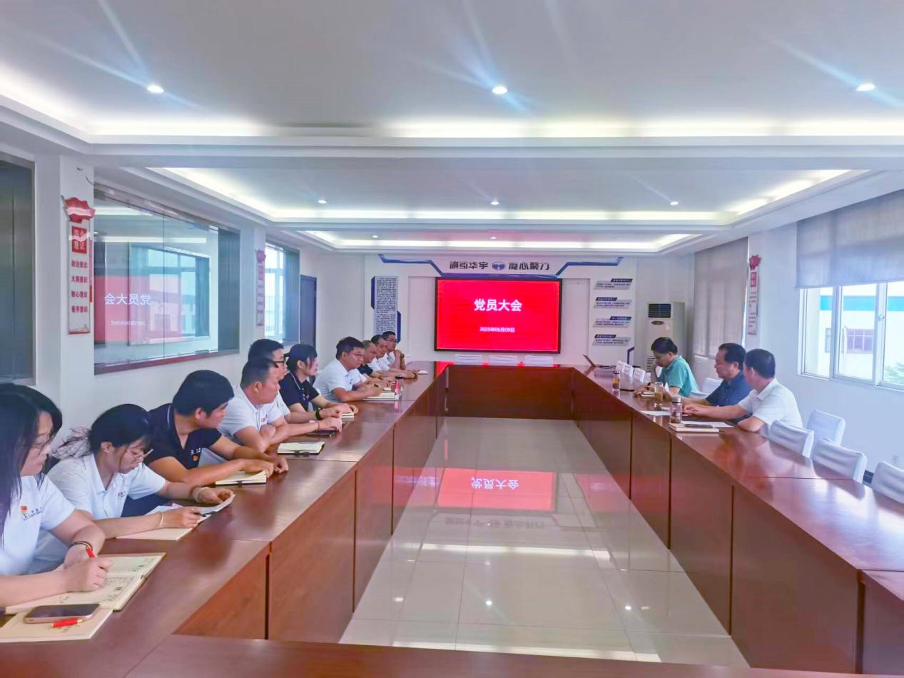 安徽華宇電纜集團(tuán)黨支部圓滿完成換屆選舉工作